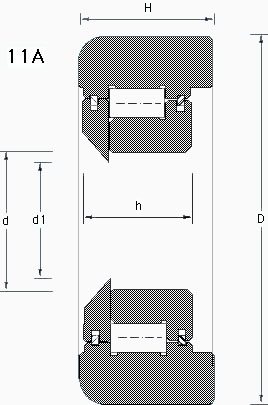 mast roller bearing