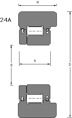 mast bearing type 24A