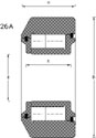 26A mast bearing