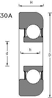 mast bearing type 30A