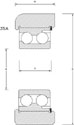 35A mast bearing