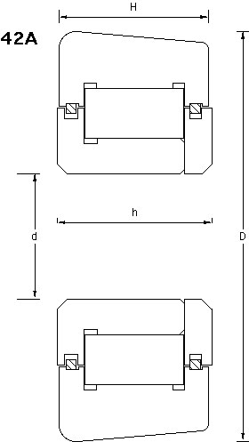 mast bearing type 42A 