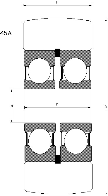 mast bearing type 45A