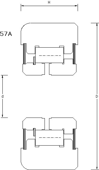 mast bearing type 57A