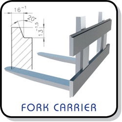 fork carrier steel profile