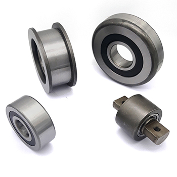 Mast guide bearing, sheave chain bearing, carriage bearing and side thrust roller.