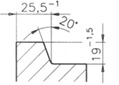 fork profile class IV